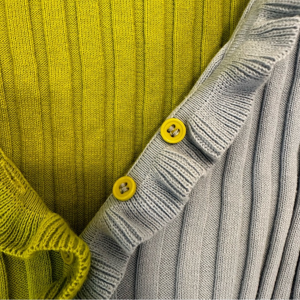 NWOT Free People Find Me Now Colorblock Cardi L - Picture 12 of 14